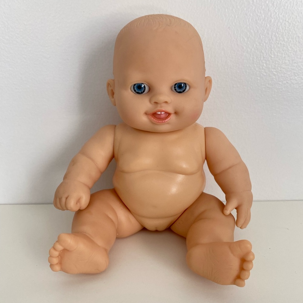 ⭐️ 2 for $10 Vintage plastic baby doll creepy and cute Halloween decor